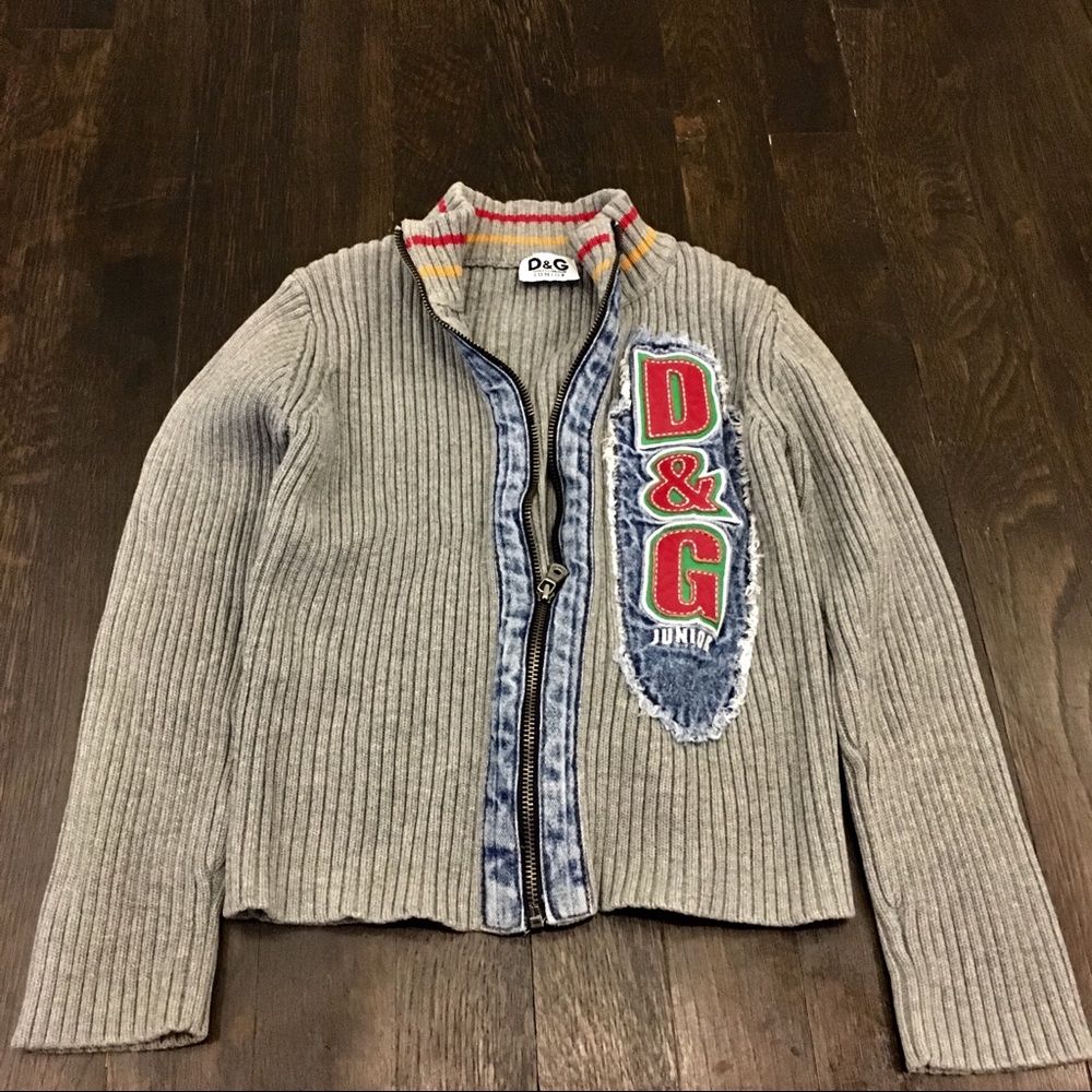 D&G Junior Knit Jacket 3-4Y